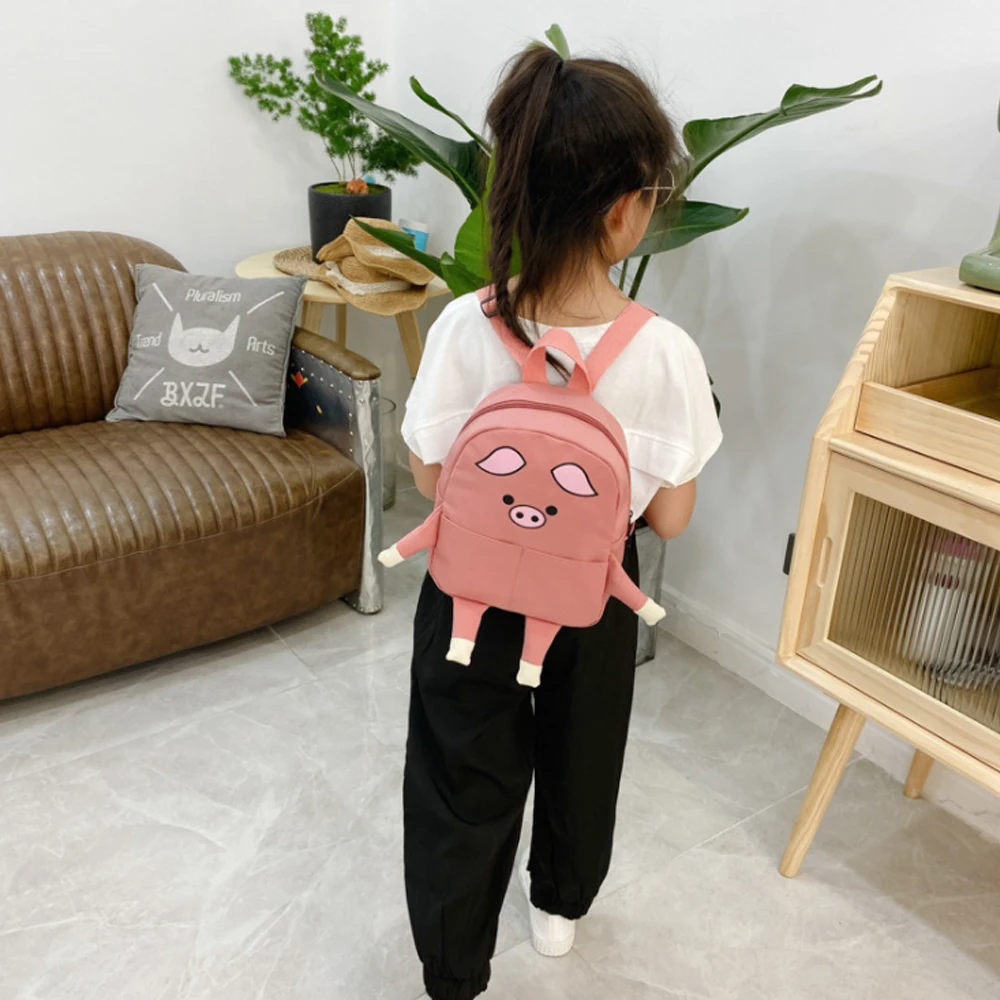 Kids Baby Leash Toddler Bags Prevent Loss Kindergarten Boys Girls Children Cartoon Backpack Lovely Cute School Students Bag