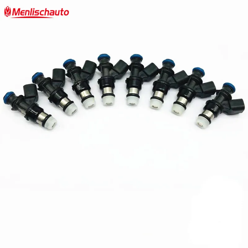 8Pcs Fuel Injectors Nozzle 12580681 217-1621 For G-M-C 4.8 5.3 6.0 6.2 Cadillc Chevrol-et Silverado Car Automobiles Accessories