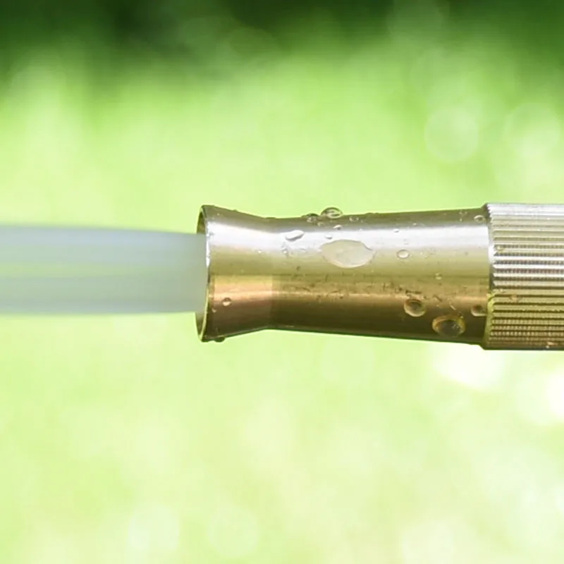 Pistola de pulverización de riego de jardín, aspersor de latón ajustable 1/2, sistema de riego de manguera de jardín, lavado de coches, pistola de