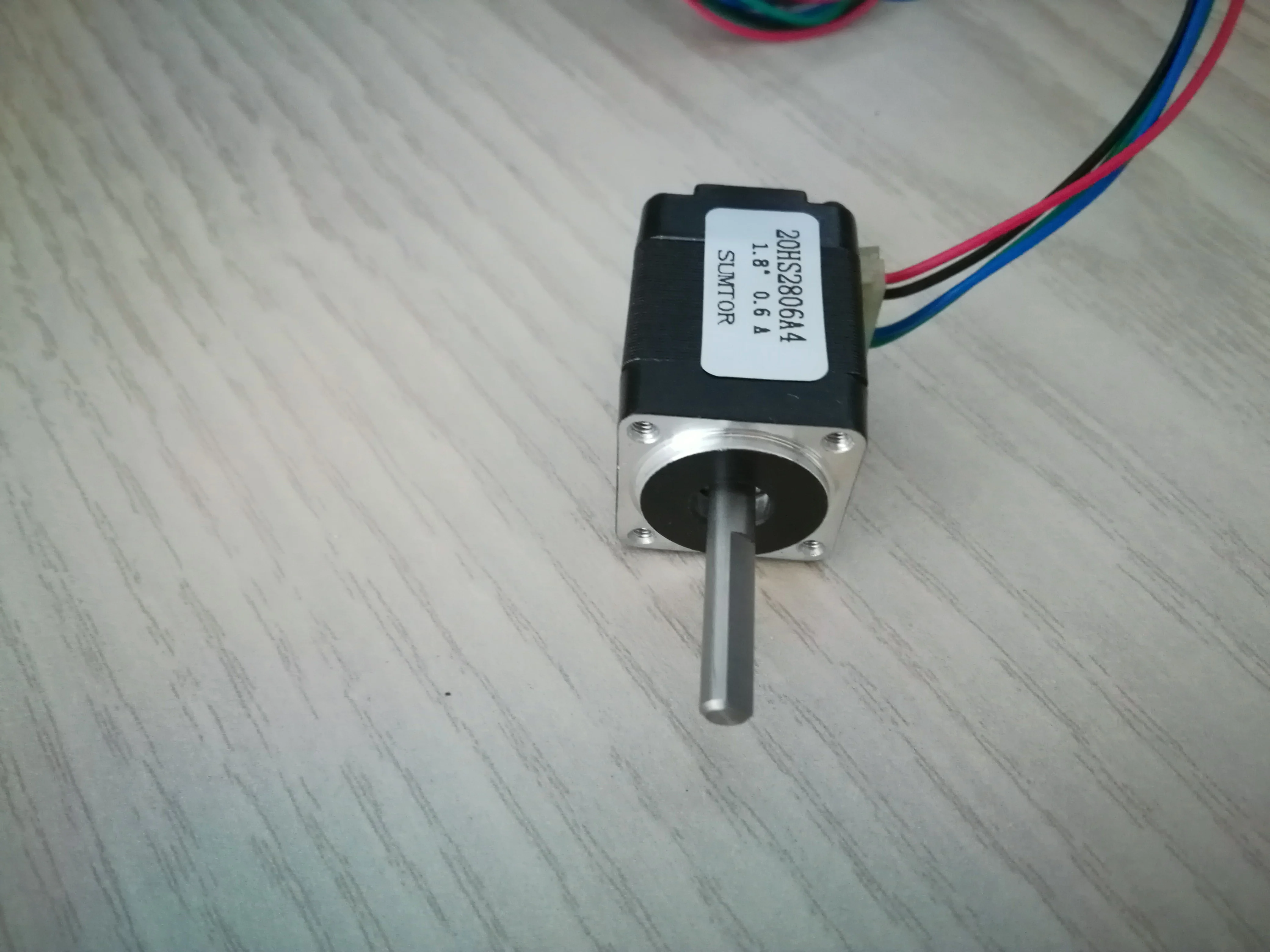 1.8 degree 4-lead NEMA 8 Stepper Motor 1.4N.cm Holding Torque Body Length 28mm Single or dual output shaft motor