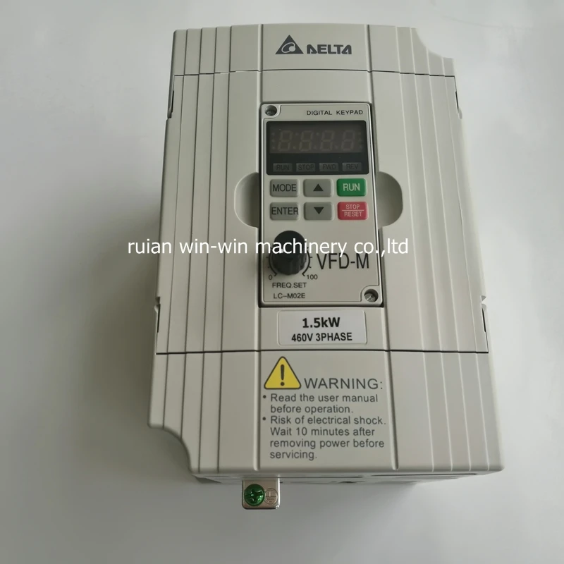 DELTA VFD015M43B VFD-M 1.5KW 460V CE UL 3PHASE Frequency Inverter for film blowing machine