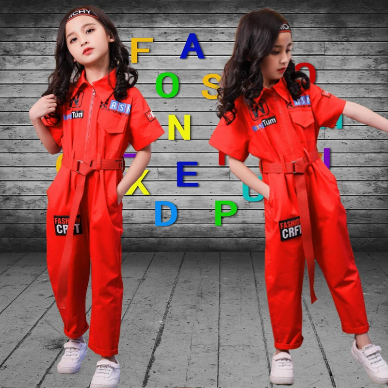 New Kids Clothes Girls Sets Casual Outfit Large Size Turn-down collar Tops Jumpsuit Long Pants Waistband Straight Children Sets