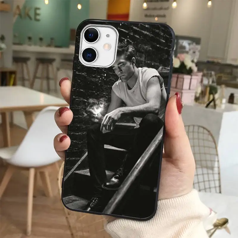 Yinuoda Robert Pattinson Phone Case for iPhone 11 12 13 mini pro XS MAX 8 7 6 6S Plus X 5S SE 2020 XR cover