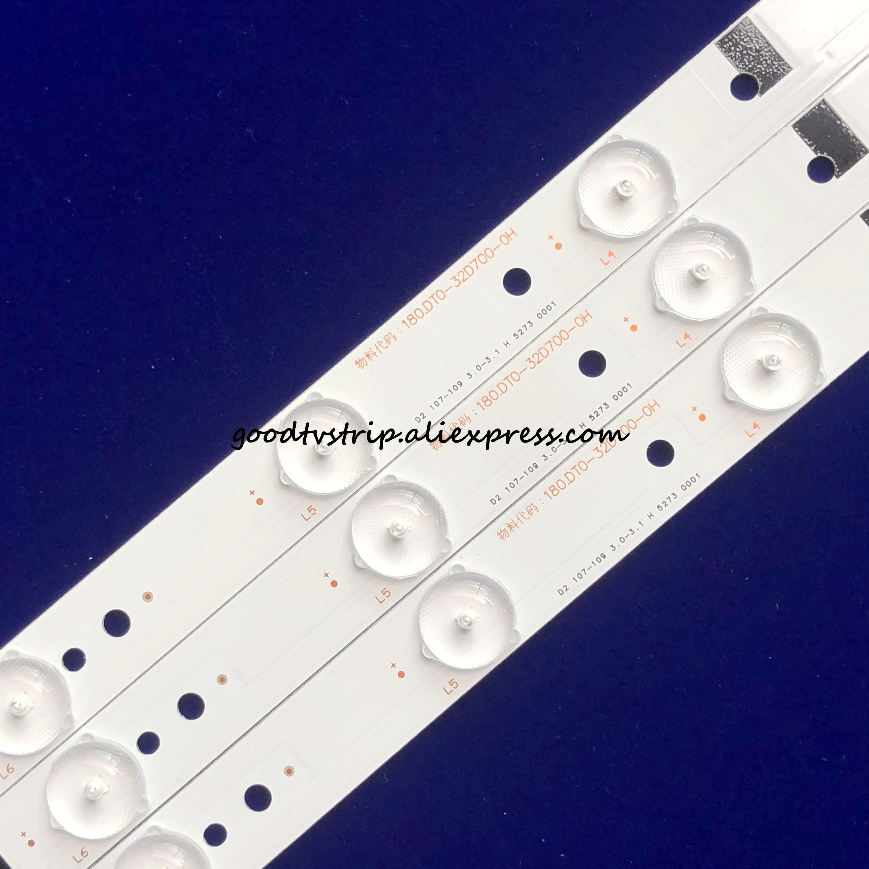 LED strip For H32B3100E LD32HD 32R660TS 32RT660T LED3204 LDS-3255HD NSTV-3207 32EX5532 RB-32D7T2S ST-3230B ZDCX32D10-ZC21F-01 02