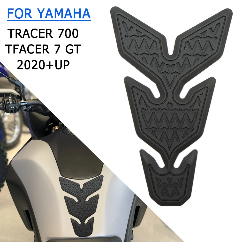 Nordson For TRACER700 Tracer 700 Tracer 7 GT MT-07 2020 2021 Motorcycle Non-slip Side Fuel Tank Stickers Waterproof Pad Rubber S