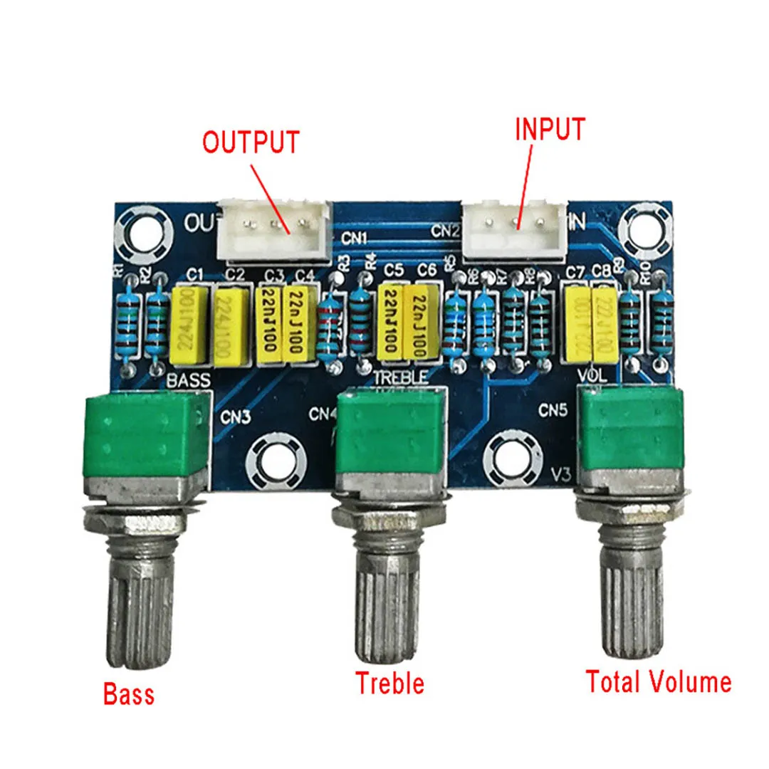 XH-M802 Passive Tone Board Pre-stage Board Front Board Tone Board High And Low Tone Adjustment HIFI Fever Grade Finished Product