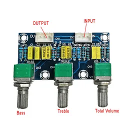 XH-M802 Passive Tone Board Pre-stage Board Front Board Tone Board High And Low Tone Adjustment HIFI Fever Grade Finished Product