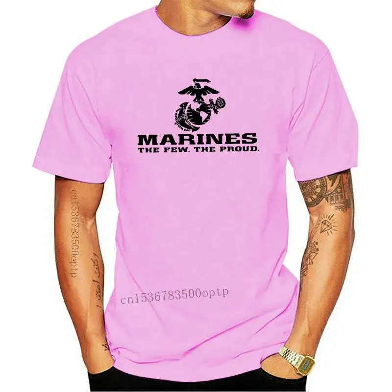 Jersey T-Shirt  Military Marines Marine Corps Usmc Mens T-Shirt Print G