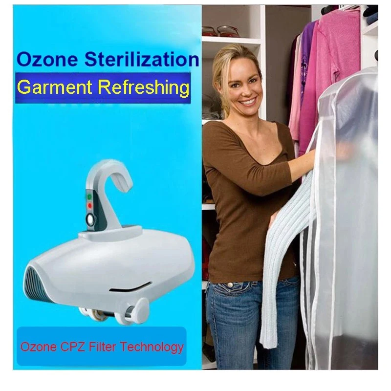 Garment Ozone Sterilizer & Deodorizer Home Dry Cleaning Kit Neutralize Odor Freshen Clothes Eliminate Bacteria Disinfection