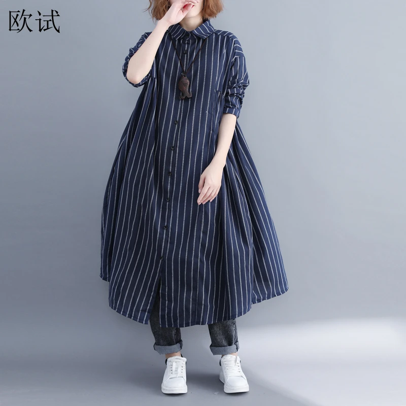 Spring Autumn Women Cotton Linen Korean Long Sleeve Shirt Coat Woman Casual Cardigan Shirts Ladies New Arrival Shirts Coat 2023