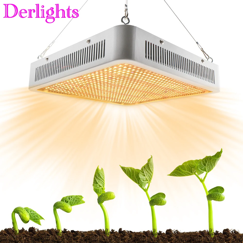 

800W 800LED Full Spectrum Grow Lights AC85~265V LED Plant Lamp For Indoor Greenhouse Grow Tent Vegetables Growth&Flowering