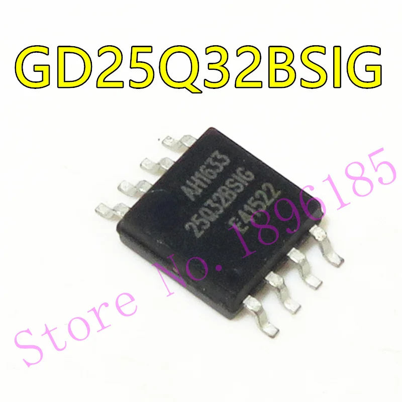 1pcs/lot GD25Q32 GD25Q32BSIG SOP-8 GD25Q32CSIG 3.3V Uniform Sector Dual and Quad Serial Flash