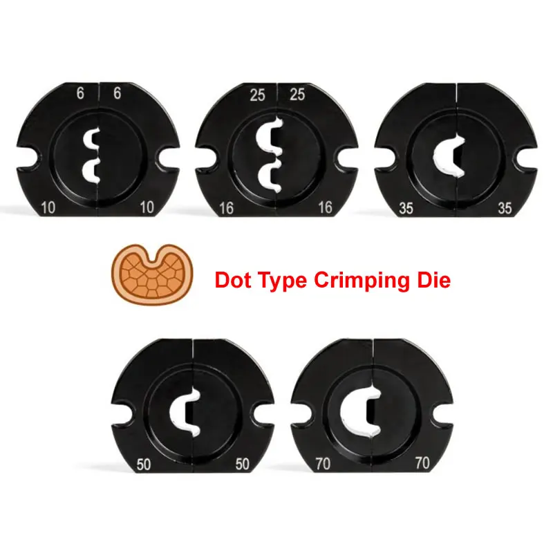 2.0T Pneumatic Terminal Crimping Clamp Tool AM-70 Crimping Non-insulated Cable Lugs 6-70mm2 Heavy Duty Cold Crimper Machine