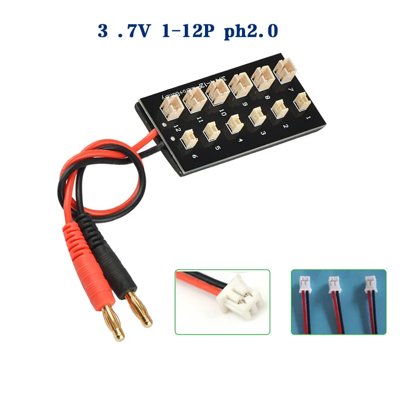 RC 2-6S 2-8S T / XT60 / XT90 / XT30 / JST Lipo Akku Parallel-Ladeplatte für Imax B6 B6AC B8 Schnellladung für RC-Modelle – Detail 11