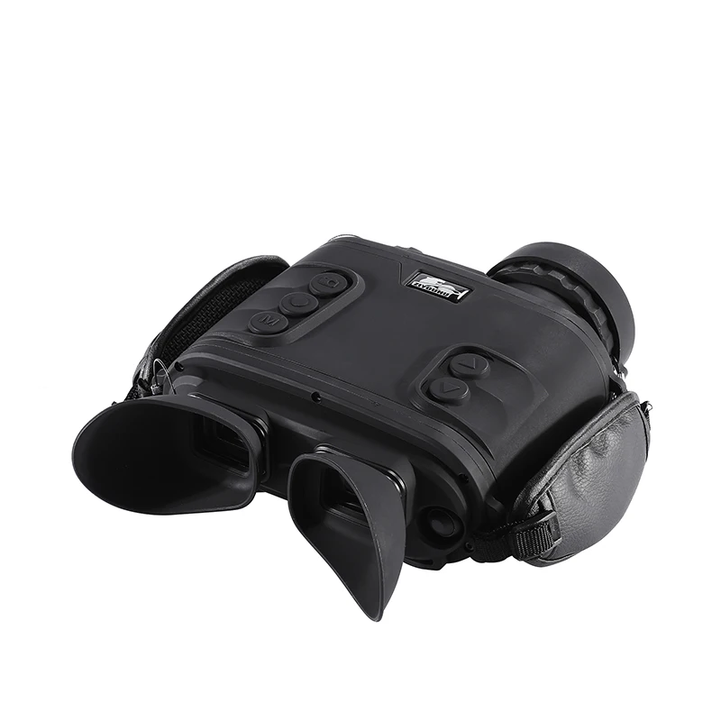 IR Night Vision Binocular 9 Colors ModeThermal Imaging 1500m Human Detection Distance GPS Cross Reticle Hot Tracking for Hunting