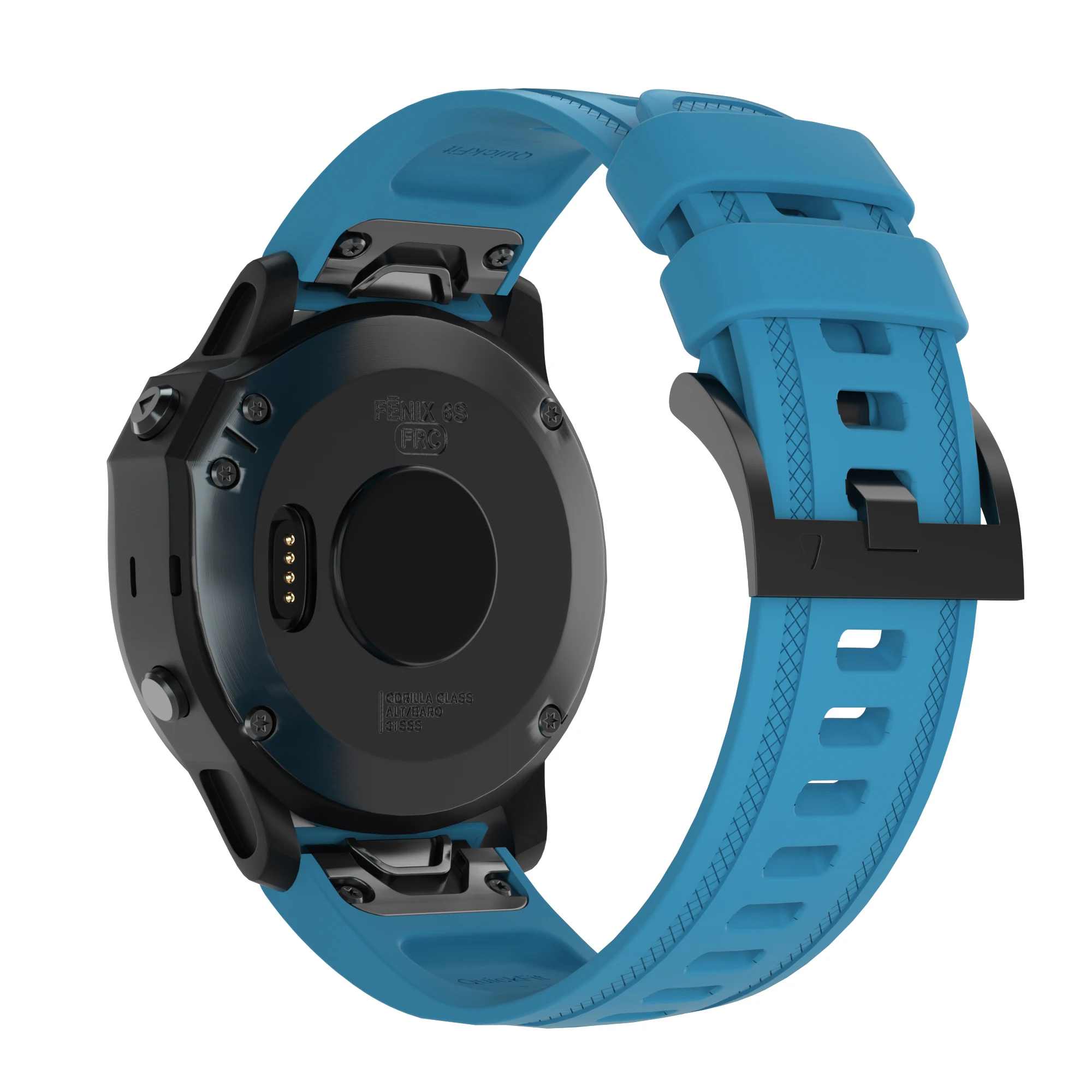سوار سيليكون احتياطي 20 مللي متر لـ Garmin Fenix 6S ، سوار كلاسيكي سريع التحرير لـ Garmin Fenix 6S ، سوار ساعة عصري