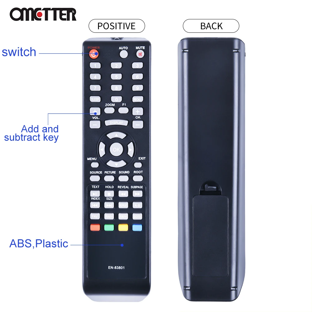 EN-83801 EN83801สำหรับ Hisense Smart TV รีโมทคอนโทรล