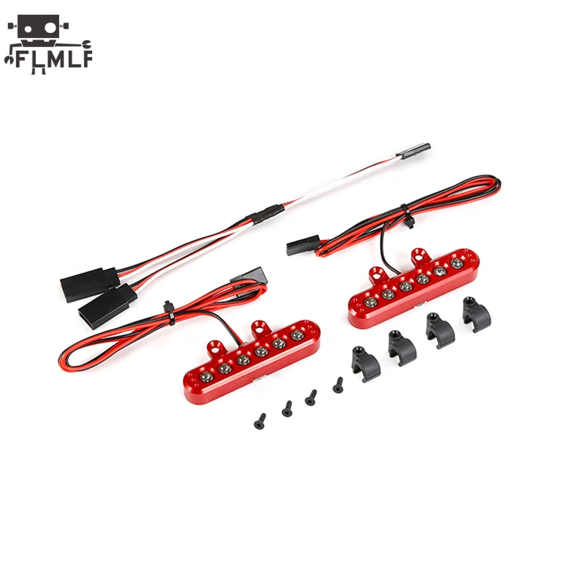 

CNC Metal Lamp Base Tail Lamp Set Fit for 1/5 Losi 5ive-t Rovan LT King Motor X2 Truck Parts