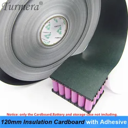 1m 120mm 18650 Battery Insulation Cardboard with Adhesive for 18650 Lithium Battery Pack Cell Insulating Glue Patch cardboard