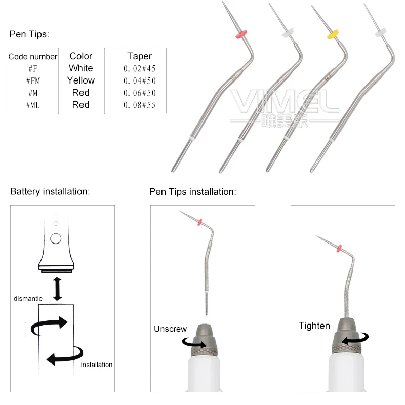 High Quality COXO C-FILL Endodontic obturation system  Cordless Gutta Percha Obturation Pen