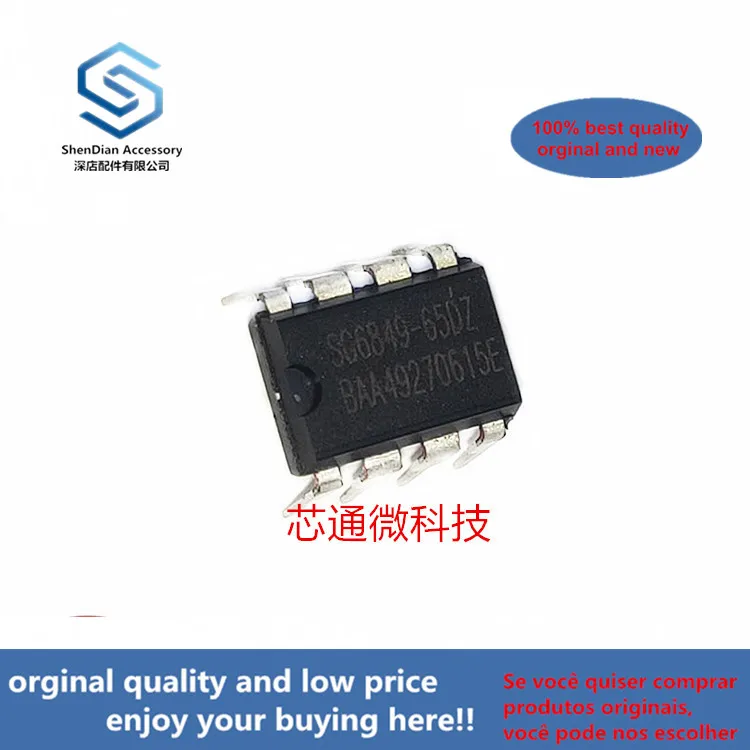 

10pcs 100% orginal new best qualtiy SG6849-65DZ SG6849 DIP-8 Low-Power Green-Mode PWM Flyback Power Controll ( can work perfect)