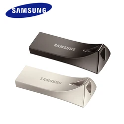 SAMSUNG-Mini clé USB 256 en métal, support à mémoire de 16 Go 32 Go 64 Go 128 Go 3.0 Go, originale, Bar Plus