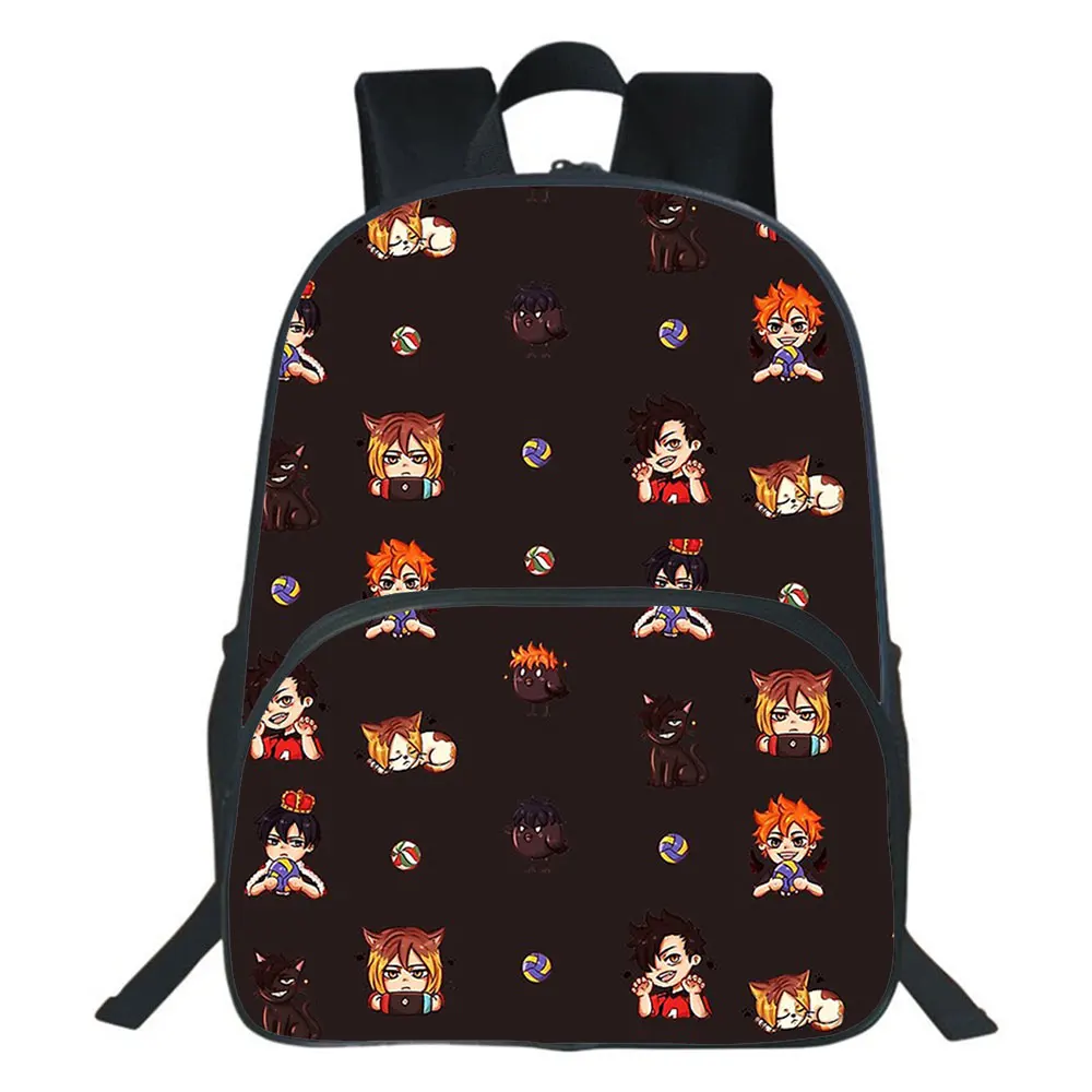 

Anime Haikyuu Backpack Teens School Bags Bookbag Cartoon Travel Casual Mochilas Kids gifts. Support custom