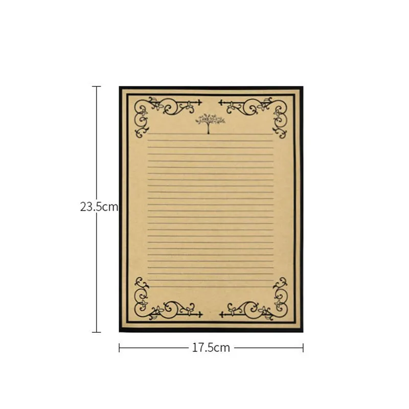 8pcs Lot High Quality European Retro Letter Pad Confession Invitation Writing Paper Romantic Pattern Creative Stationery