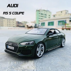 Bburago 1:24 Audi RS5 simülasyon alaşım araba modeli el sanatları dekorasyon koleksiyonu oyuncak araçları hediye