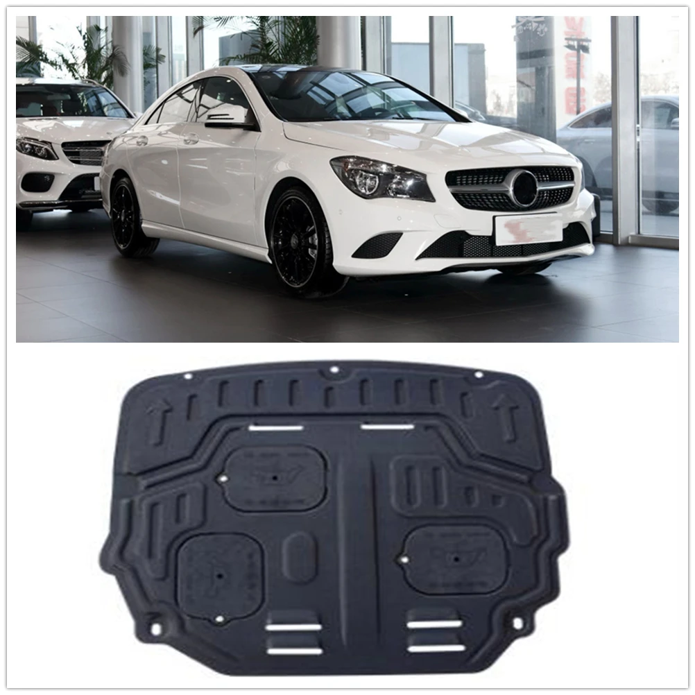 Car Engine Guard Board Splash Shield Mud Fender Plate Cover Mudguard For Mercedes Benz CLA200 CLA220 CLA260 1.6T 2.0T 2014-2017