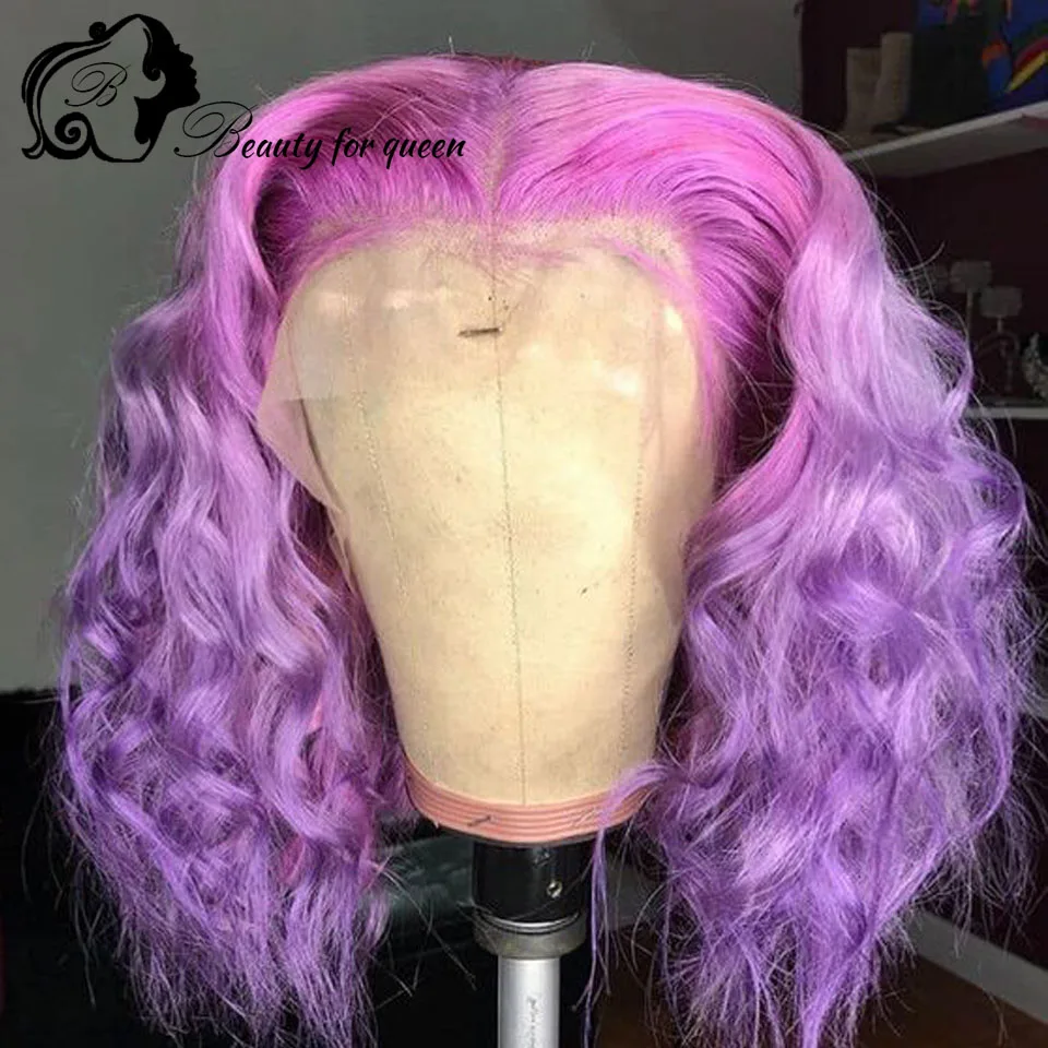 Lace Front Menselijk Haar Pruiken Voor Vrouwen Golvend Korte Bob Pruik Hd Transparant Kant Frontale Pruik Braziliaanse Haarverlenging Met baby Haar