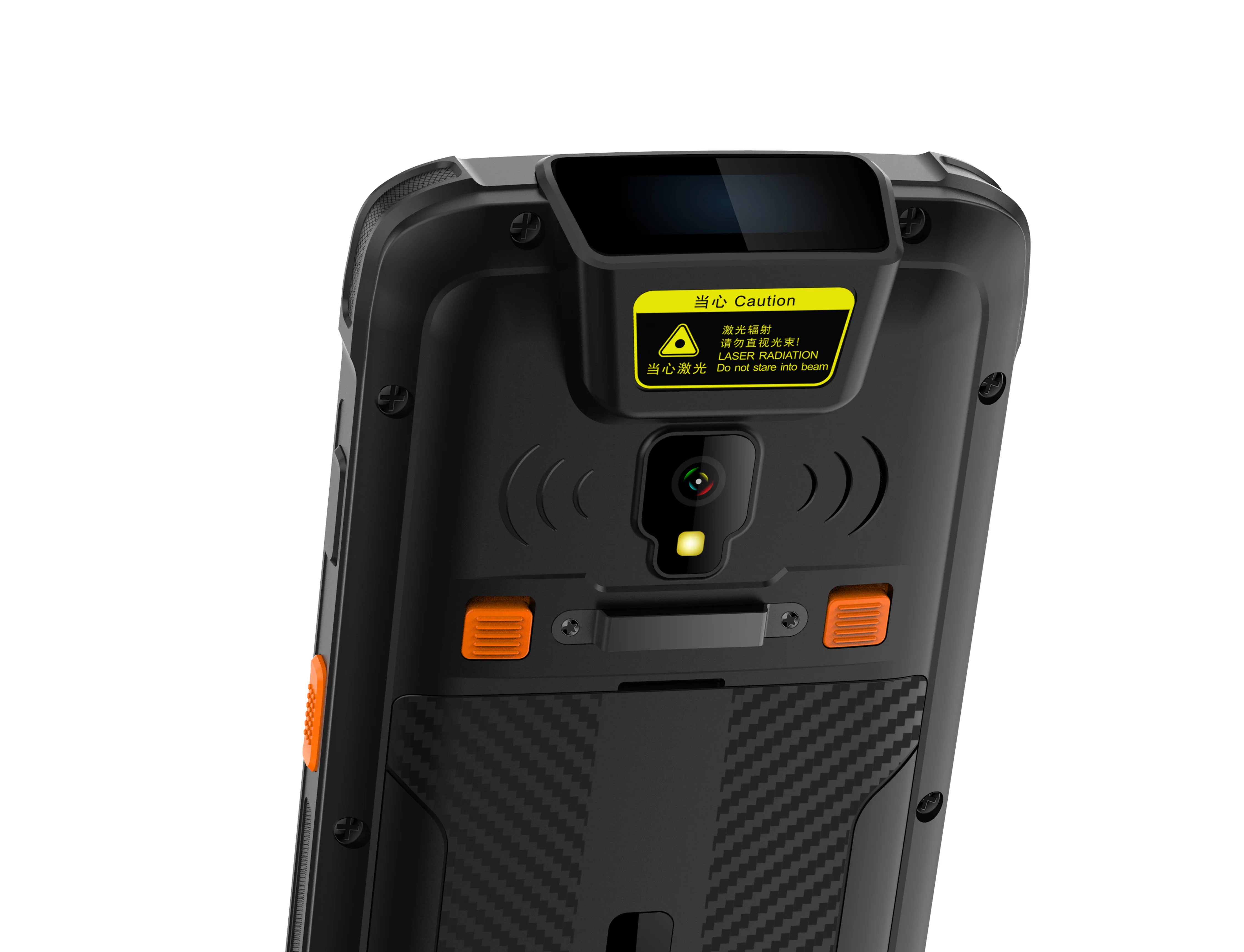 Leitor de nfc do varredor do código de barras de caribe PL-40L android pda 4 polegadas 1d 2d para o inventário do armazém