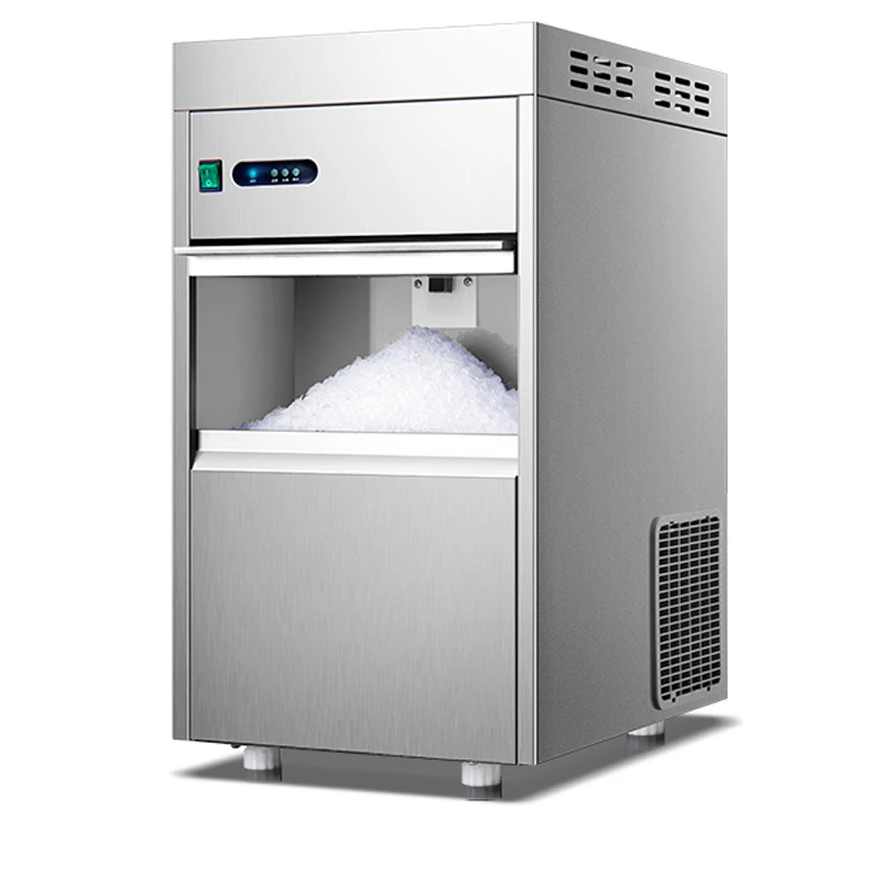 BLO-180 Bông Tuyết Máy Làm Đá 720W Thương Mại Hoàn Toàn Tự Động Viên Ice Crusher 180Kg/Ngày Thẳng Đứng Ice Crusher
