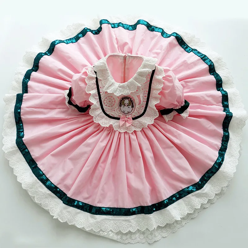 Kids Dress for Girls Baby Party Dress for Kid Summer Autumn Dress Lolita Style Wedding Dress Girl Ball Gown Princess Vestidos