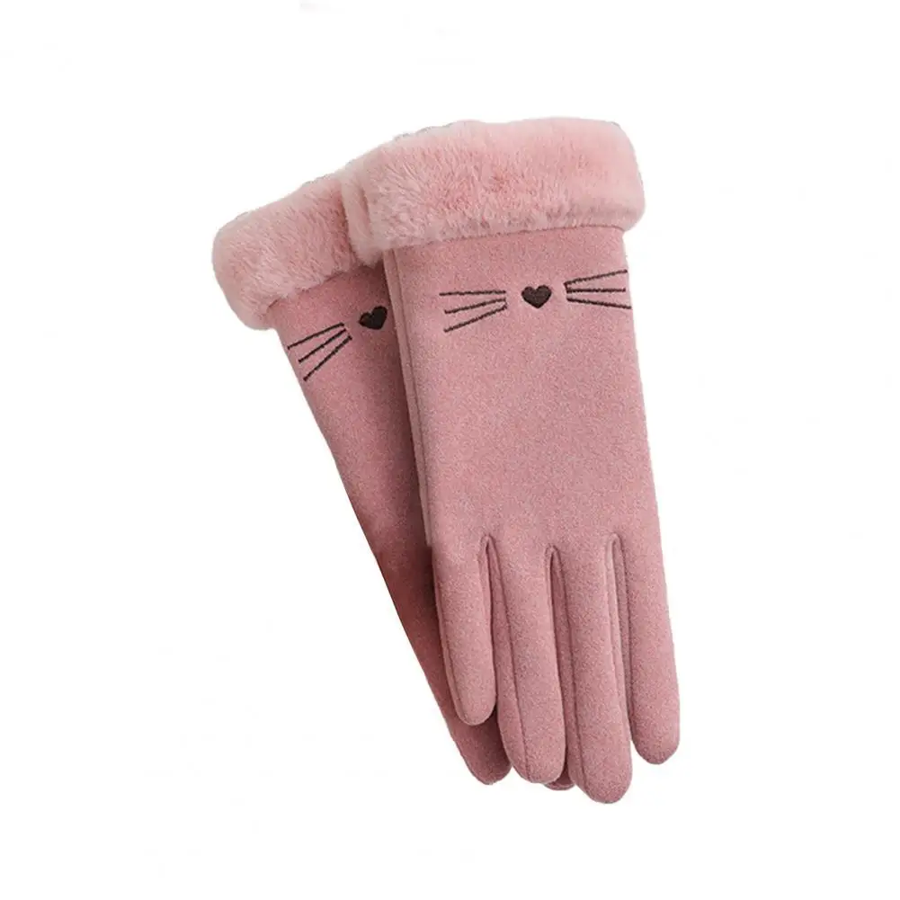 Cold Resistant Wide Application Fall Winter Women Simple Gloves for Outdoor