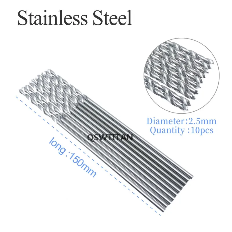 10Pcs 150Mm Orthopedie Boren Rvs Boren Orthopedie Praktijk Instrument