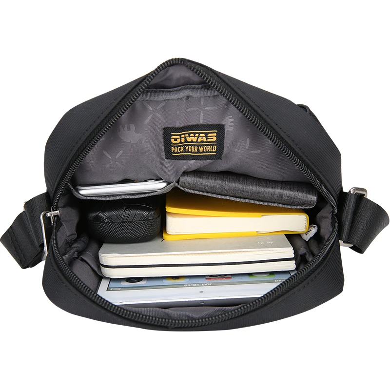 Oiwas hochwertige wasserdichte Herren Umhängetasche Mini Business Umhängetaschen reisen Messenger Sling Pack lässige Handtaschen – Detail 22