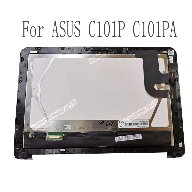 

For ASUS Chromebook Flip 10.1" C100PA C101PA 10.1 inch tablet lcd display with touch screen digitizer Assembly replacement parts