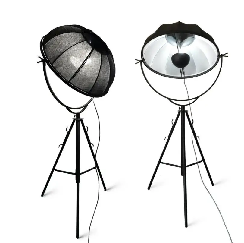 Modern Fabric led Floor Lamp Adjustable Satellite Shape Photo studio Light Living Room Light Photography floor lamp