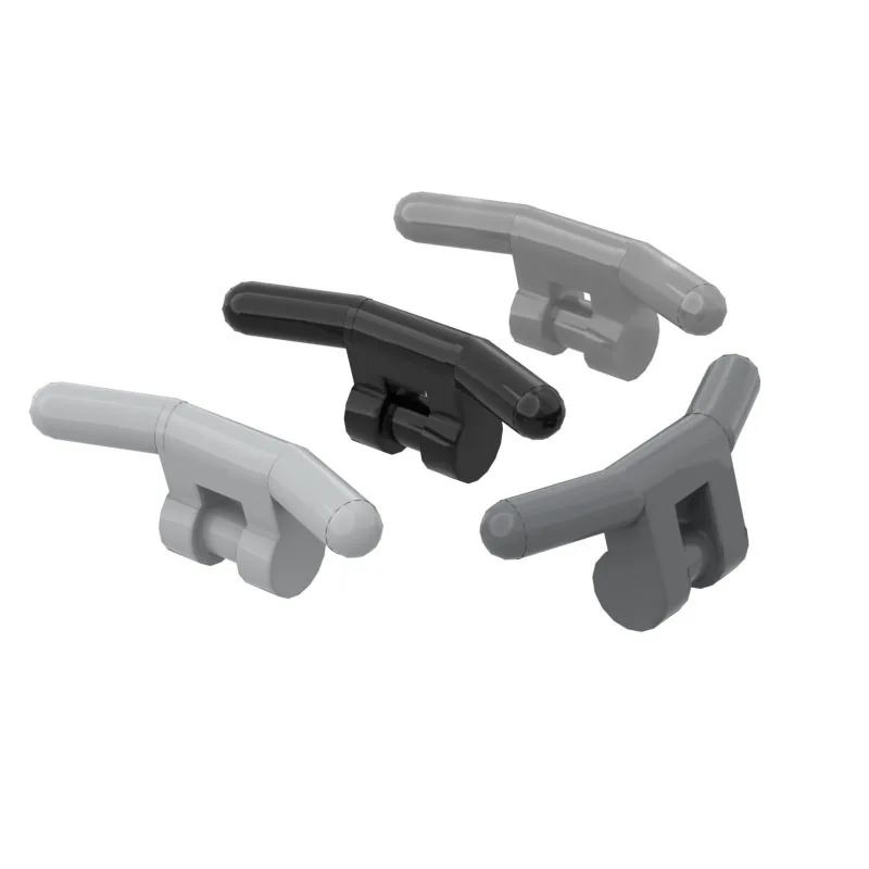10PCS/LOT Brick Handlebars 30031/51723 MOC Building Block Front Shovel DIY Educational Toys Part