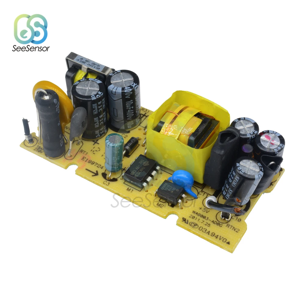 AC-DC ca 100V-240V alla protezione di cortocircuito di sovracorrente del commutatore del modulo dell'alimentazione elettrica di commutazione di cc 5V 2A