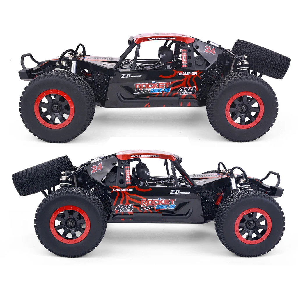 ZD Racing ROCKET DBX-10 1/10 4WD 80km/H 2.4G Brushless High-Speed RTR RC Model Car Desert Buggy Off-road Vehicle Gift