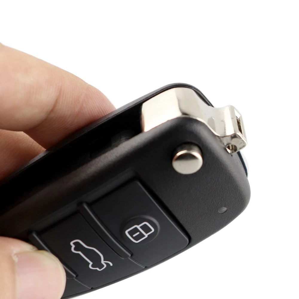 YIQIXIN No Blade Remote Car Key Shell Cover For Audi A6L TT A3 A8 A2 A4 A5 A6 S LINE RS S1 S3 S4 S5 Q3 Q5 Q7 C6 B6 B7 3 Button