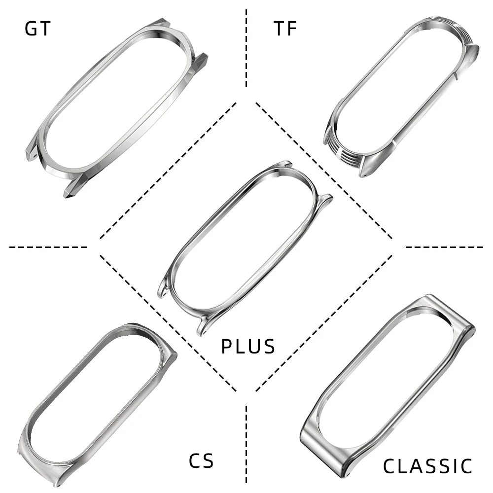 For Mi Band 5 Strap for Mi Band 6 Bracelet Correa Wristband for Xiaomi Miband 3 4 5 6 Metal Wrist Watch Pulseira NFC Global