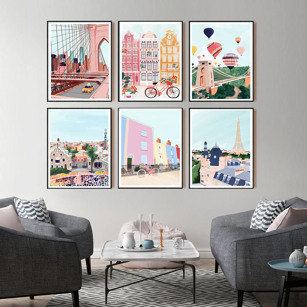 Nordic Vintage Travel Cities P - Home Barcelona 评论和价格