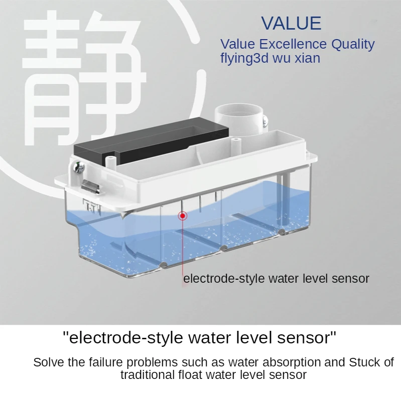 Giá Trị Thoát Nước Bơm M1 Điều Hòa Không Khí Ngưng Tụ Nâng Bơm Im Lặng Bơm Tự Động Thoát Nước Khoảng 12M Cao Đầu