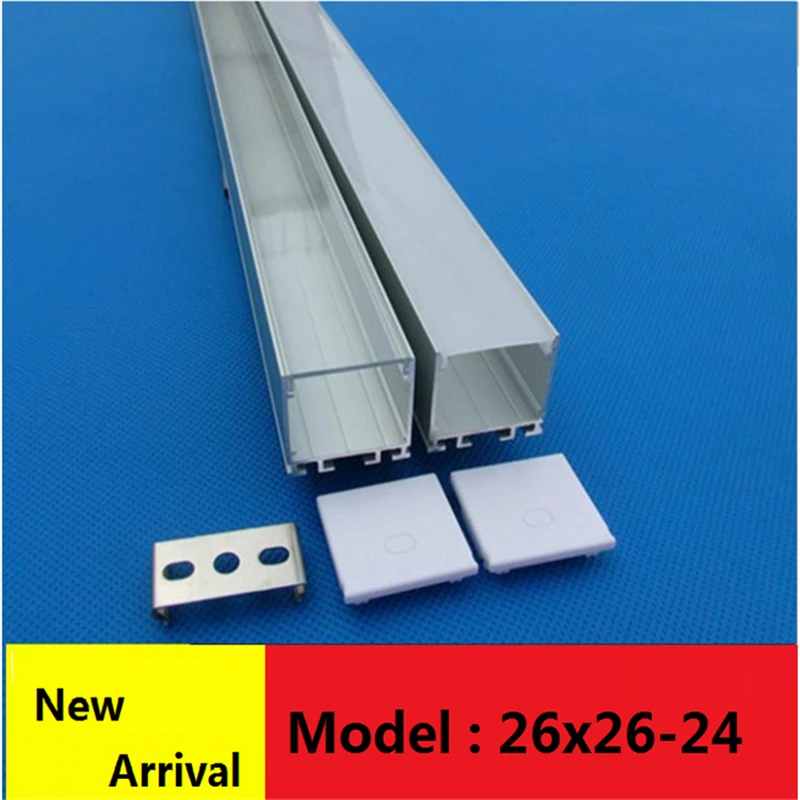 10-30pcs/lot 80inch 2m 26mm wide  led aluminium profile, flat led channel for lighting frame ,stitchable pendant tape housing