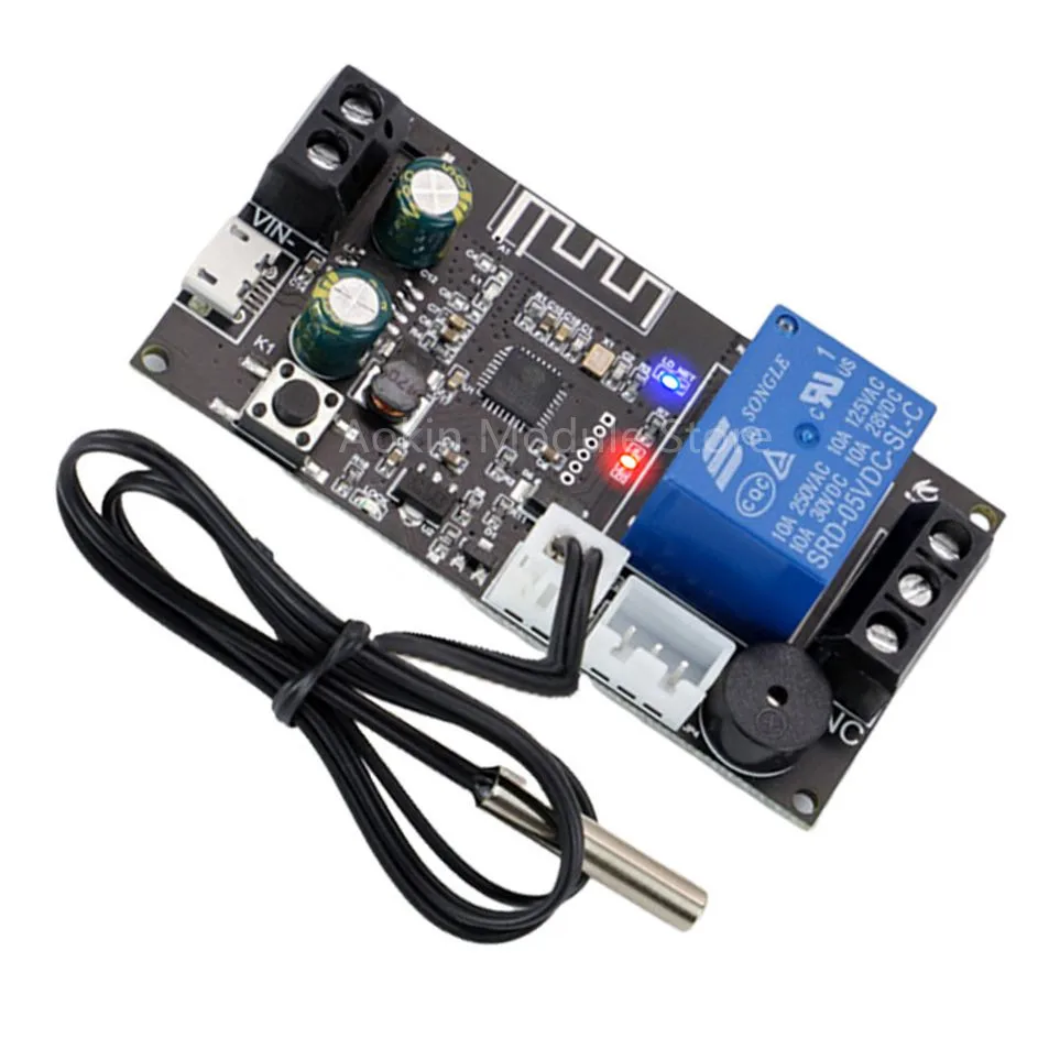 XY-WFT1 Remote WIFI Thermostat High Precision Temperature Controller Module Cooling and Heating APP Temperature Collection