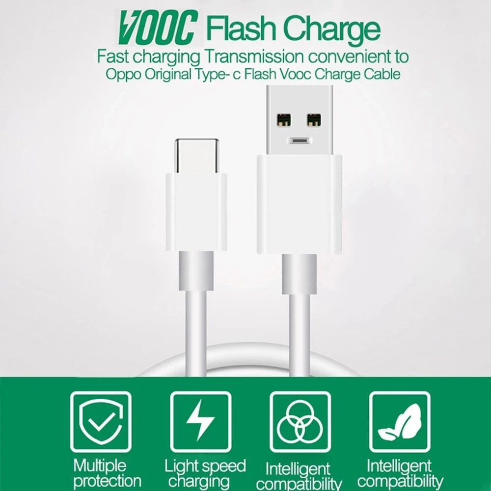 5A Super Flash For VOOC Charger Cable For OPPO RX17 Pro Find X2 PRO K3 K5 Reno 2 3 4 Pro 5G Ace Pro Ace2 For Realme XT X2 6 Pro