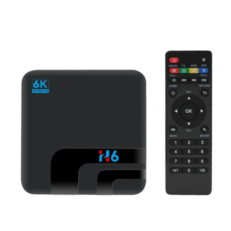 

Smart TV Box Android 6KAllwinner Set-Top Box 2.4GWiFi Bluetooth Media Player